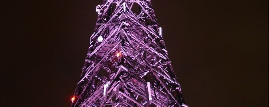 tower at night