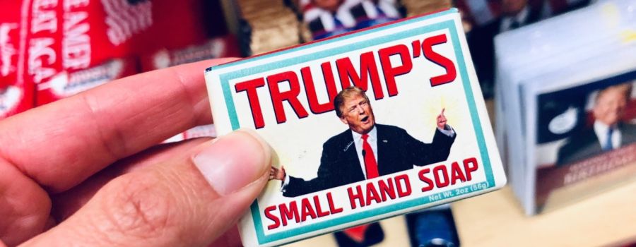 Trump's small hands
