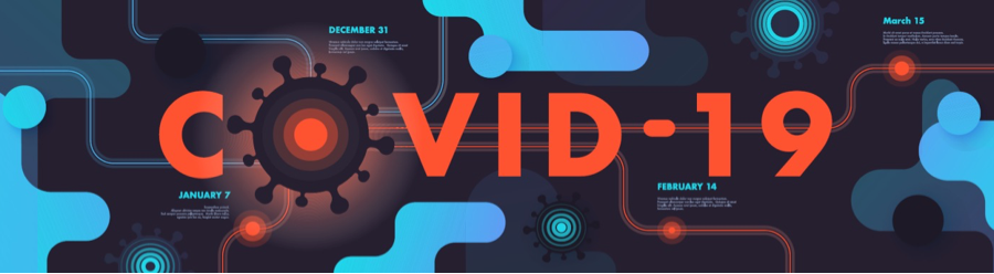 Covid-19 virus banner image